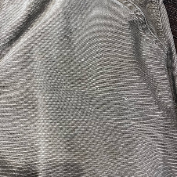 Carhartt Duck Canvas Original Dungaree Fit Carpenter Pants B11 DES size 40x32 - Picture 4 of 10